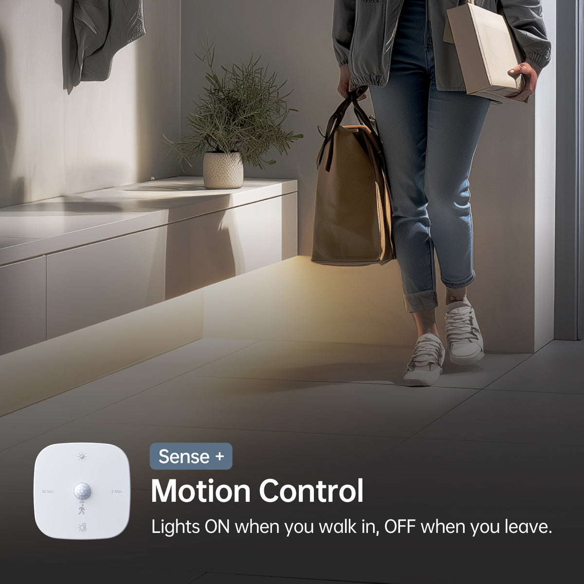 Sense+ LED Light : Expandable LED with Sensor Controls