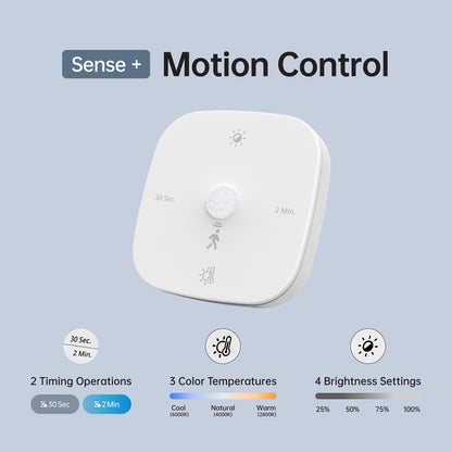 Sense+ LED Light : Expandable LED with Sensor Controls